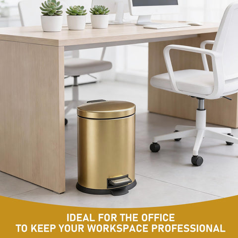 SIMPLYKLEEN removable inner bucket simplifies liner swapping and cleaning