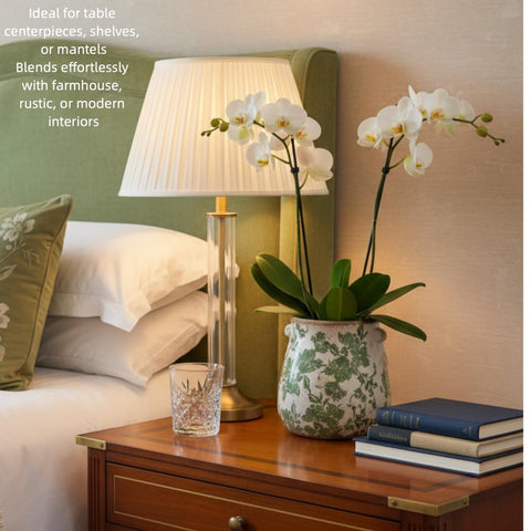 Sincerluxe country chic vase complements farmhouse decor and cozy spaces.