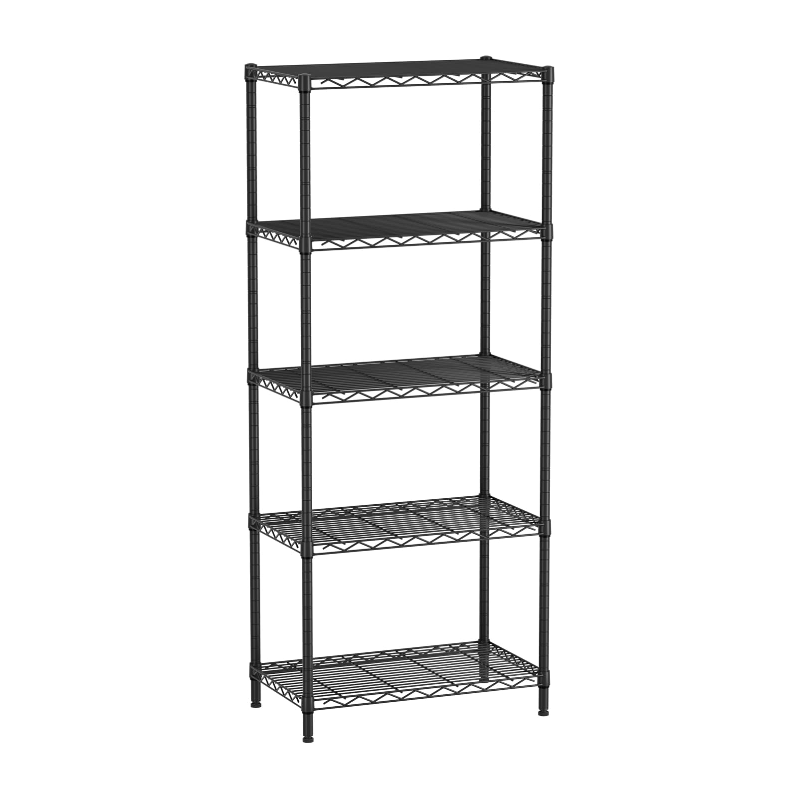 SINGAYE 5-tier shelving corner friendly design for small spaces