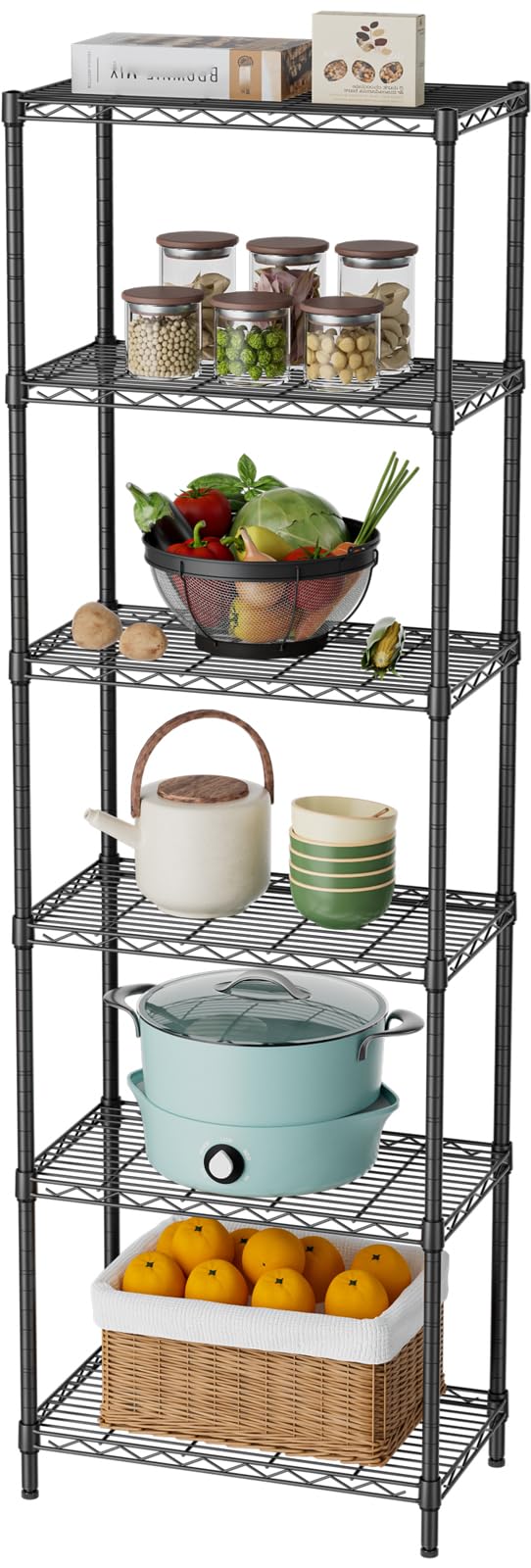 SINGAYE unit with levelers balancing on uneven floors