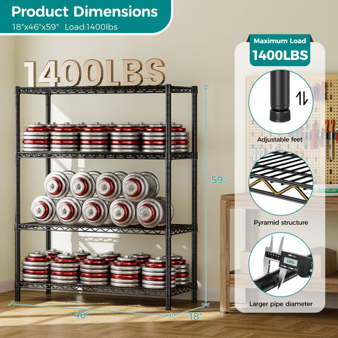 SINGAYE adjustable shelf height supports diverse items.