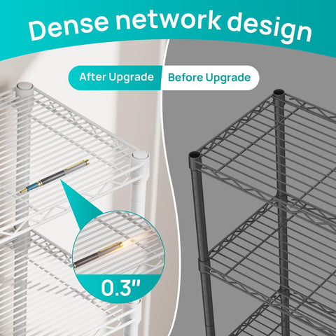 SINGAYE adjustable shelves configured for flexible storage
