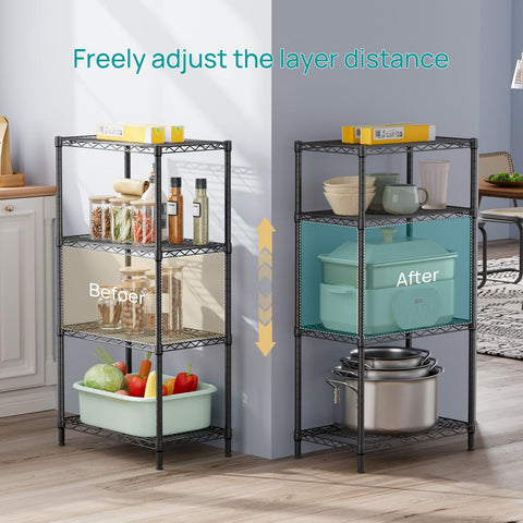 Each shelf supports up to 200 pounds for durable garage organization.