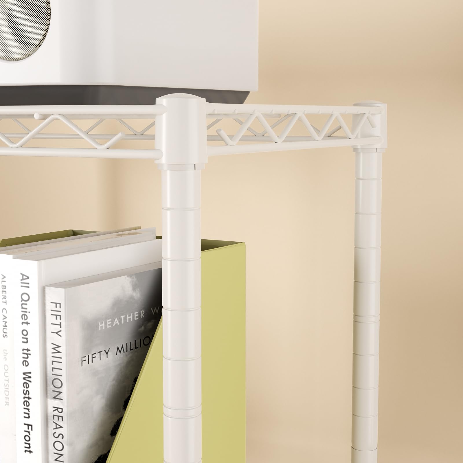 SINGAYE compact storage fits narrow spaces in kitchen and bathroom.