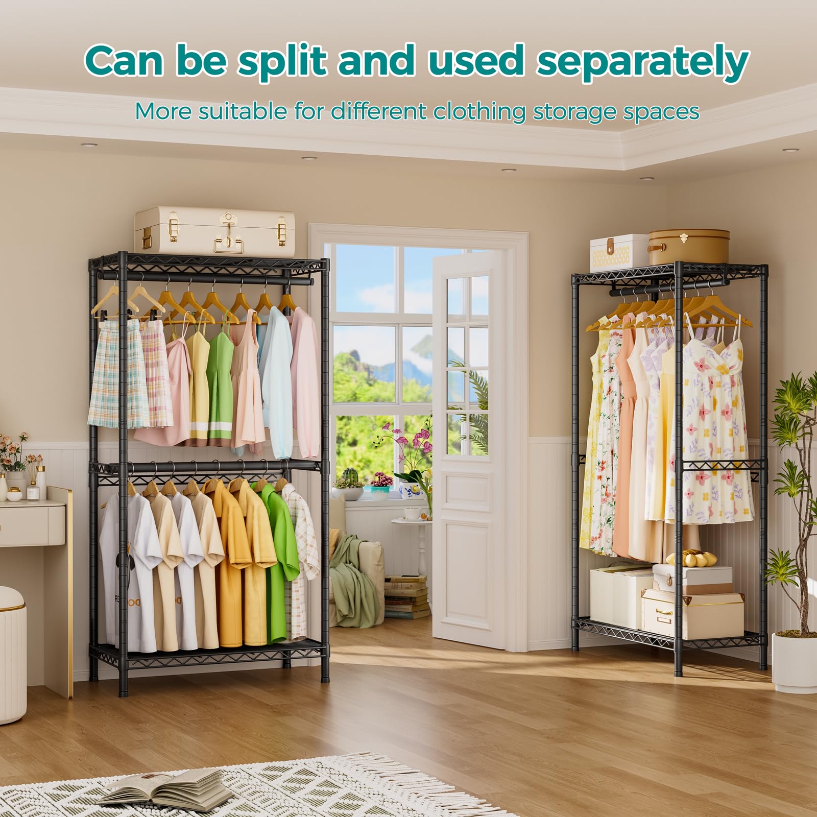 SINGAYE easy-assembly rack enables quick setup and flexible storage