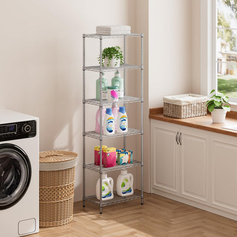 SINGAYE kitchen-bath-storage arrangement promotes compact organization.
