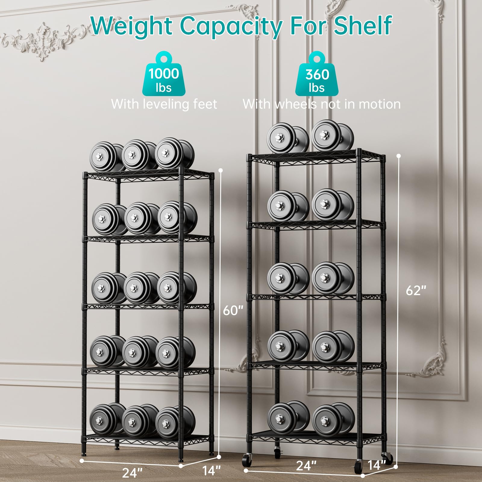 SINGAYE ground-leveling feet ensure stable placement on uneven floors.