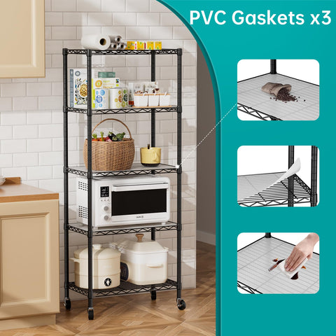 SINGAYE kitchen, bathroom, and laundry organization solution.