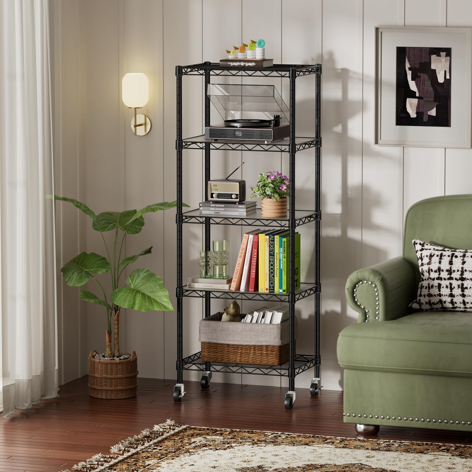 SINGAYE narrow-space storage ideal for kitchen and bathroom organization