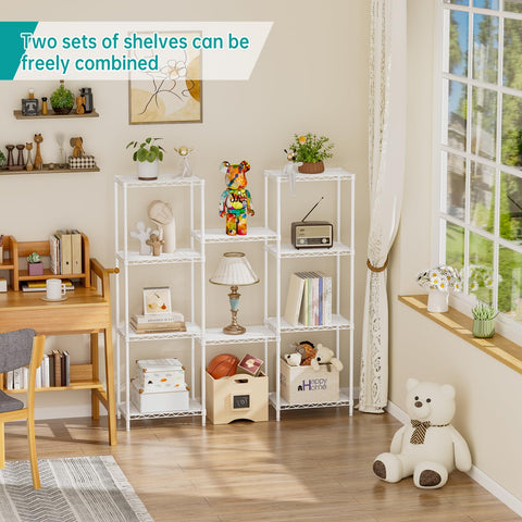SINGAYE rustproof-coated shelves resist moisture in kitchens and bathrooms.