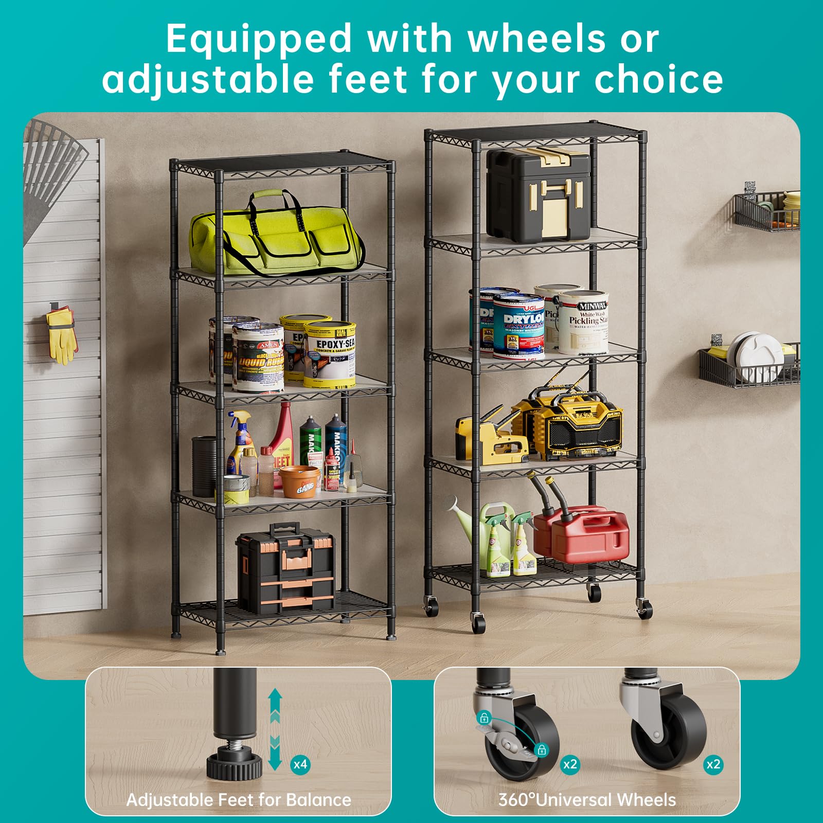 SINGAYE rustproof coating protects shelves in moisture-rich areas.