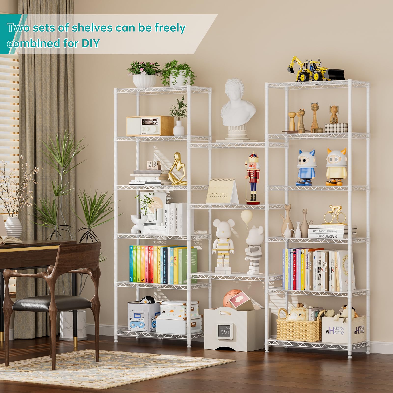 SINGAYE rustproof wire shelf highlights secure kitchen organization