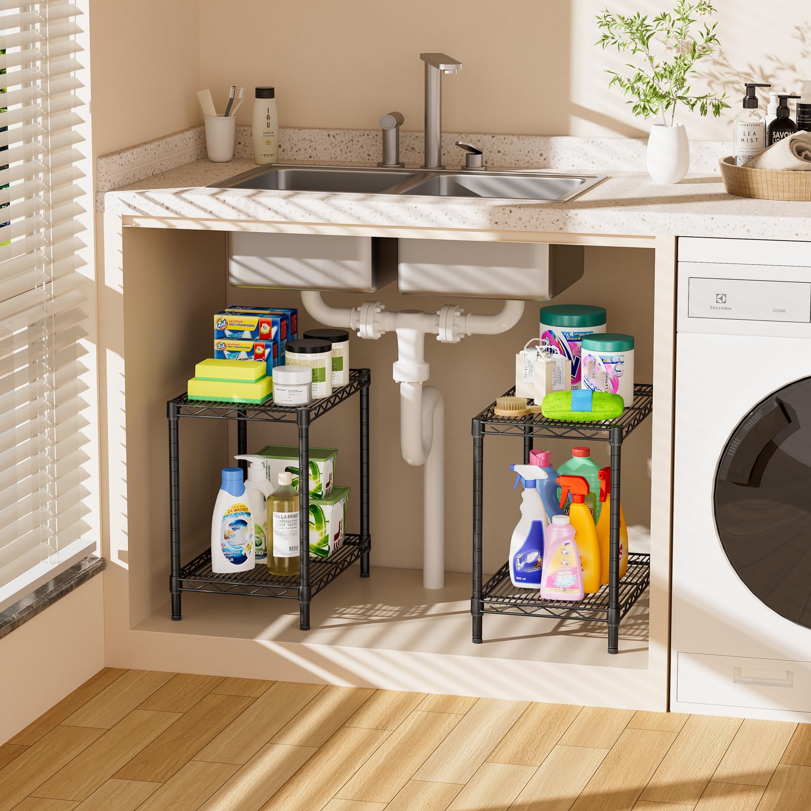 SINGAYE shelf-closet small-size shelf fits tight spaces and holds multiple small items