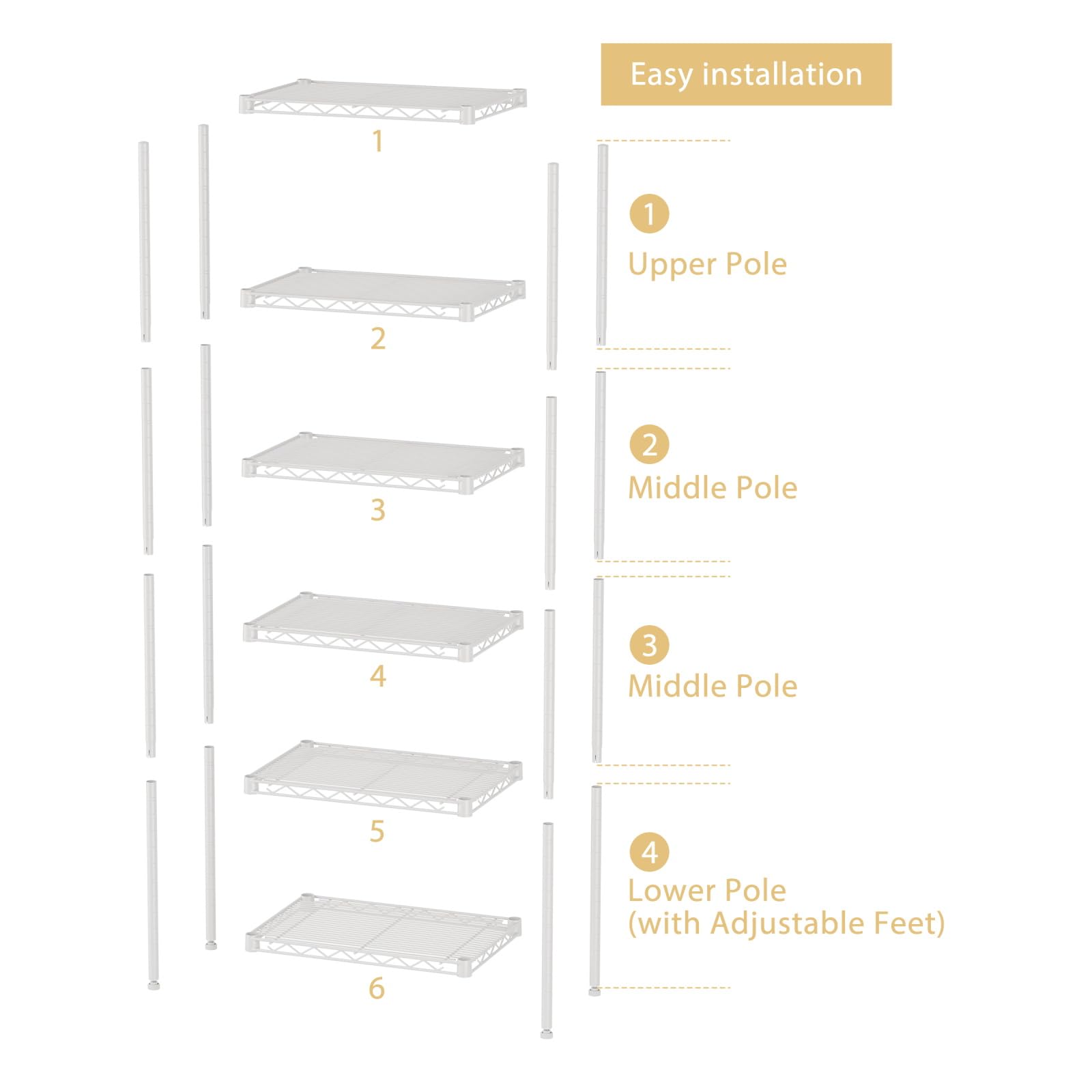 SINGAYE shelf unit in a bathroom for towels and toiletries.