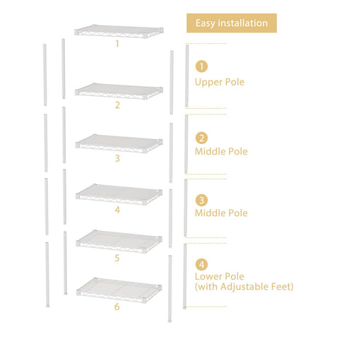 SINGAYE shelf unit in a bathroom for towels and toiletries.