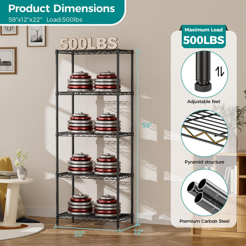 SINGAYE mesh design promotes airflow and faster item drying after cleaning.