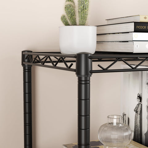 Singaye sturdy mesh shelves hold bottles and small items securely.