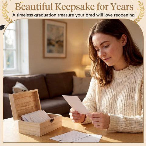 Sinload elegant gift set blends celebration quotes and blessings for the graduate.