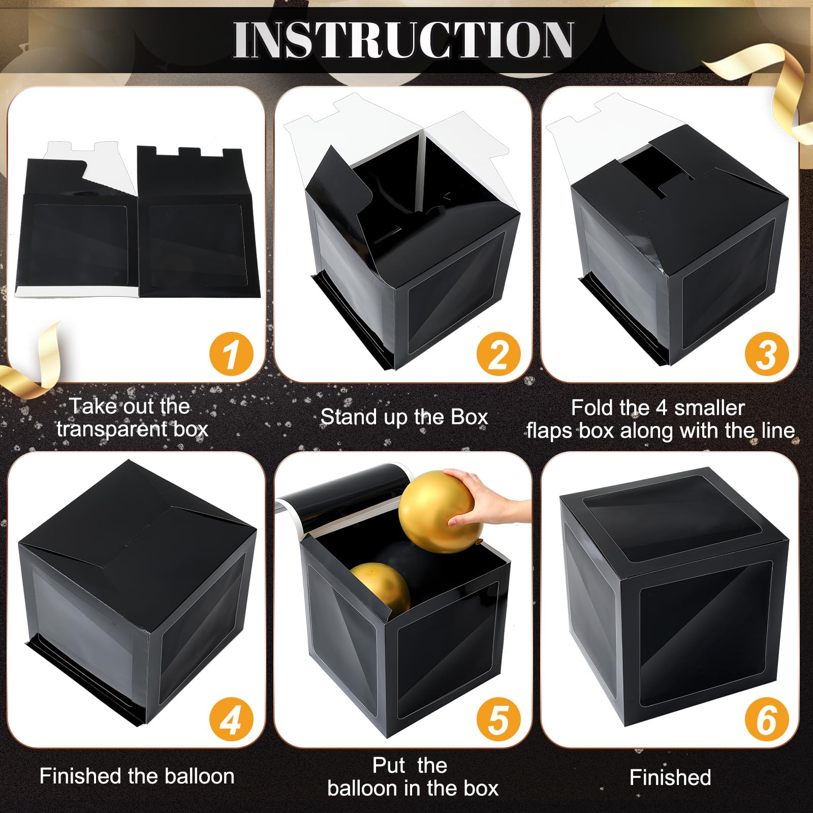 Sinmoe boxes compact design fits any display area