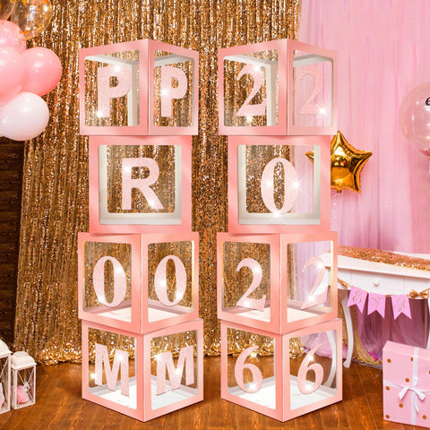 Sinmoe foldable prom boxes for convenient post-event storage