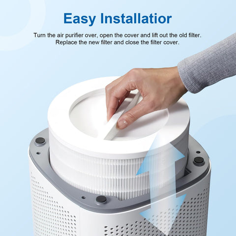 Sinnya 12010 easy setup diagram for rapid purifier replacement