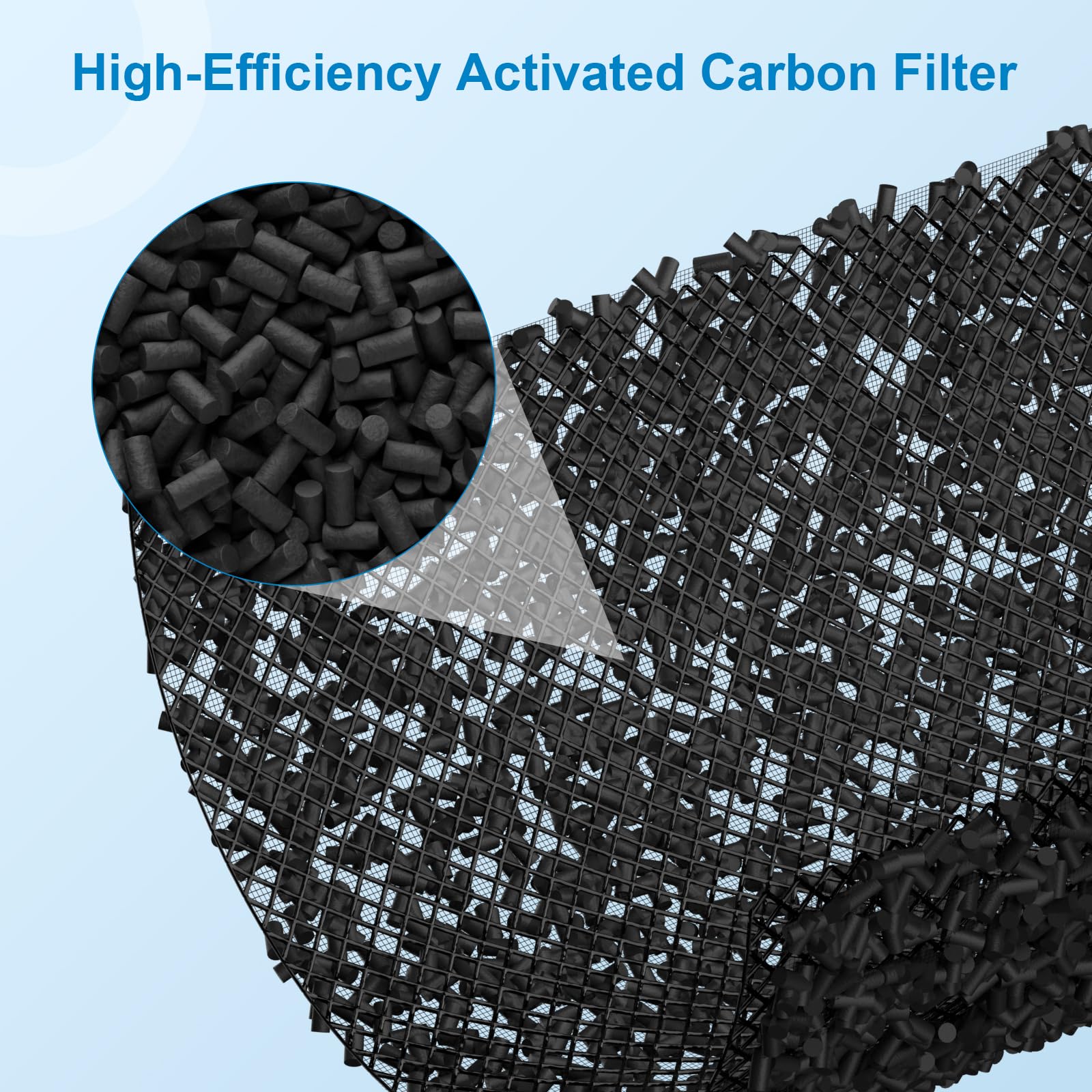 Sinnya 12010 filter component close-up with True HEPA branding