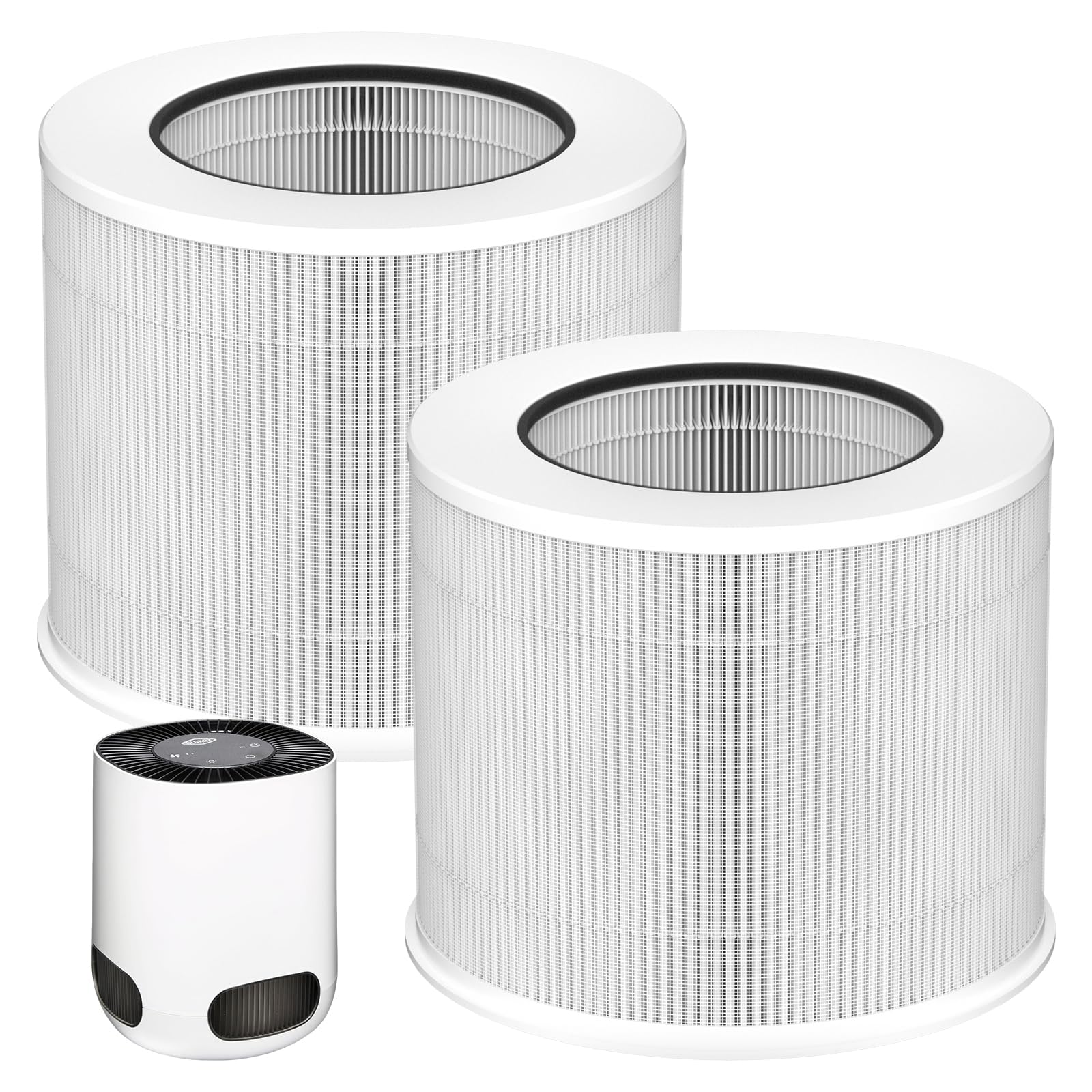 Sinnya 12020 replacement pack front—two filters for up to 200 sq ft spaces
