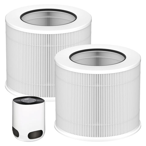 Sinnya 12020 replacement pack front—two filters for up to 200 sq ft spaces