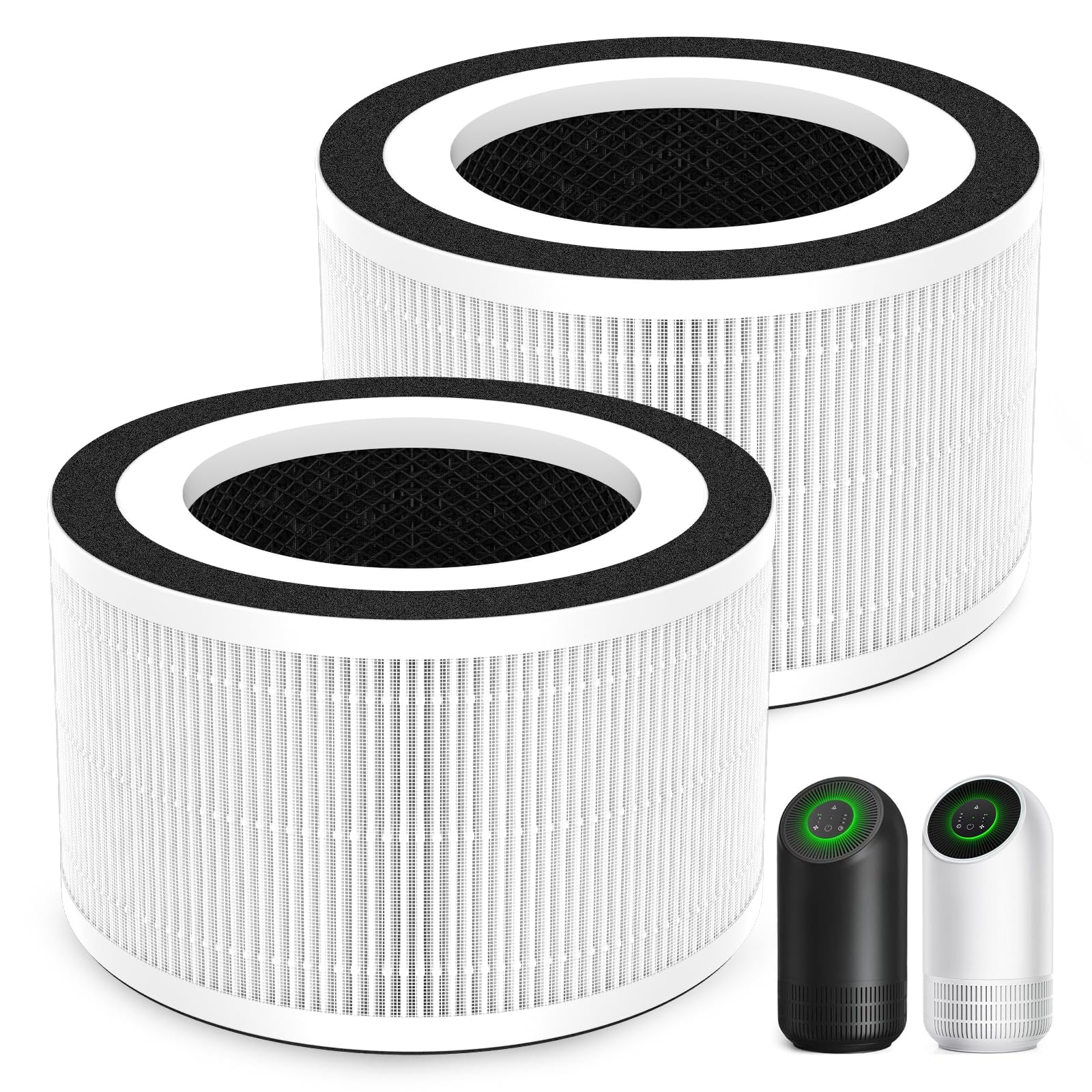 Sinnya 2-pack replacement filter for Fillo/Halo, ready for installation and durable performance