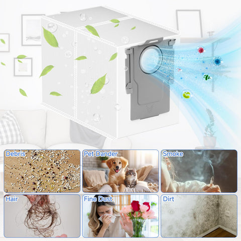Sinnya packaging showing 20 bags and quick-install guidance.