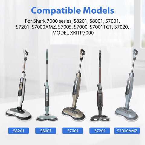 Sinnya premium microfiber mop pads absorb spills quickly for a streak-free finish.