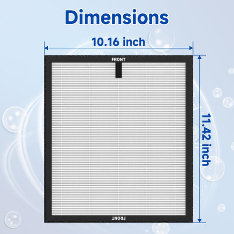 Sinnya two-pack includes two filters for long-term use.