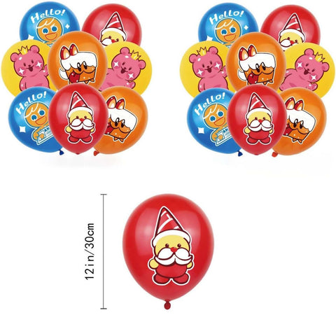 Sinrier Cookie Run cake decoration serves as a standout centerpiece.