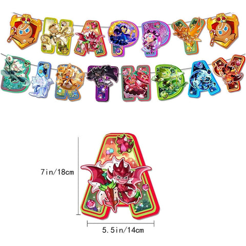 Sinrier Cookie Run cupcake toppers decorate cupcakes with whimsy.