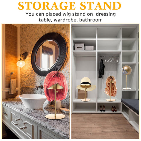 Sintuff dressing table or shop window display for an organized look.