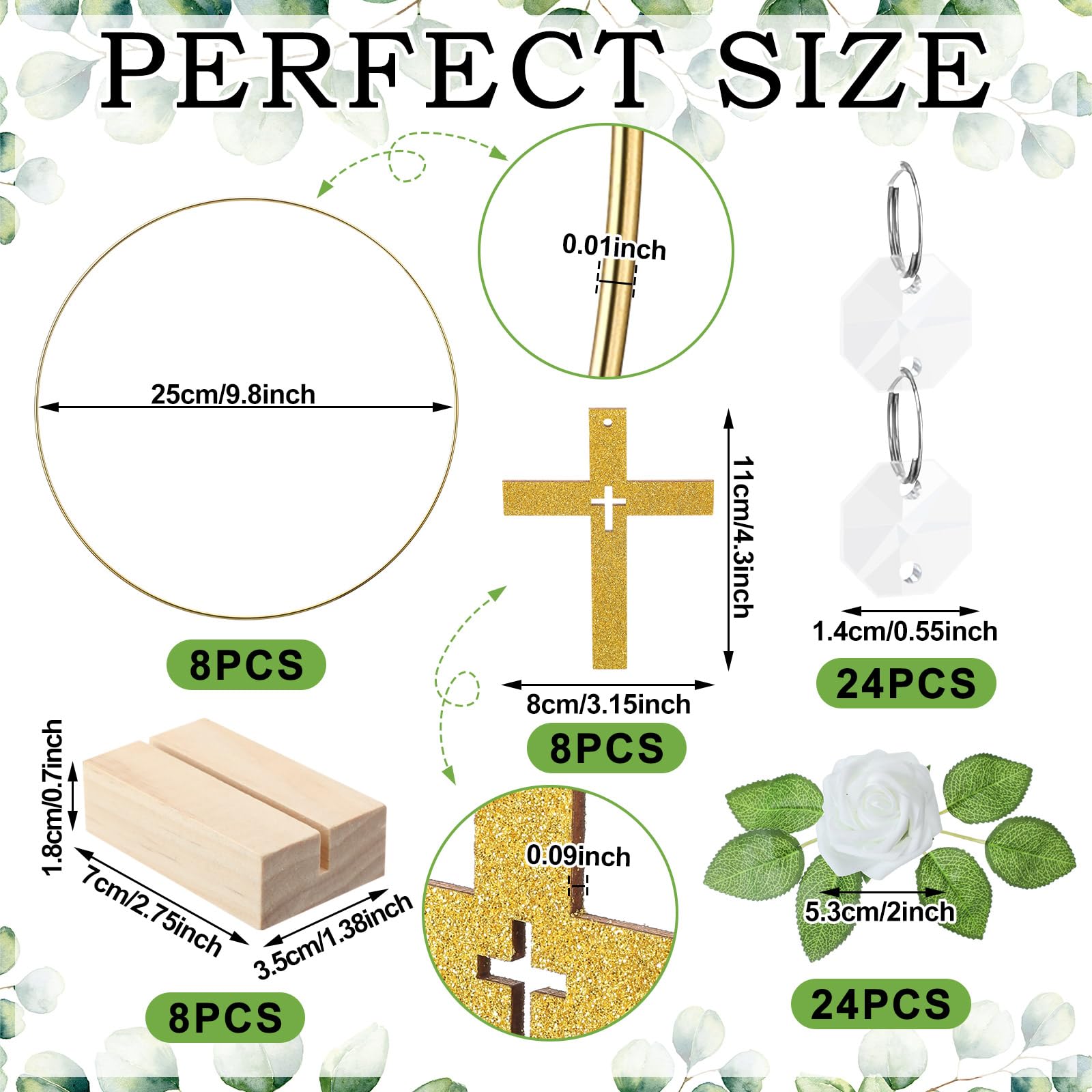 Sintuff wooden holder supports the centerpiece securely, guiding the eye toward ceremony decor.