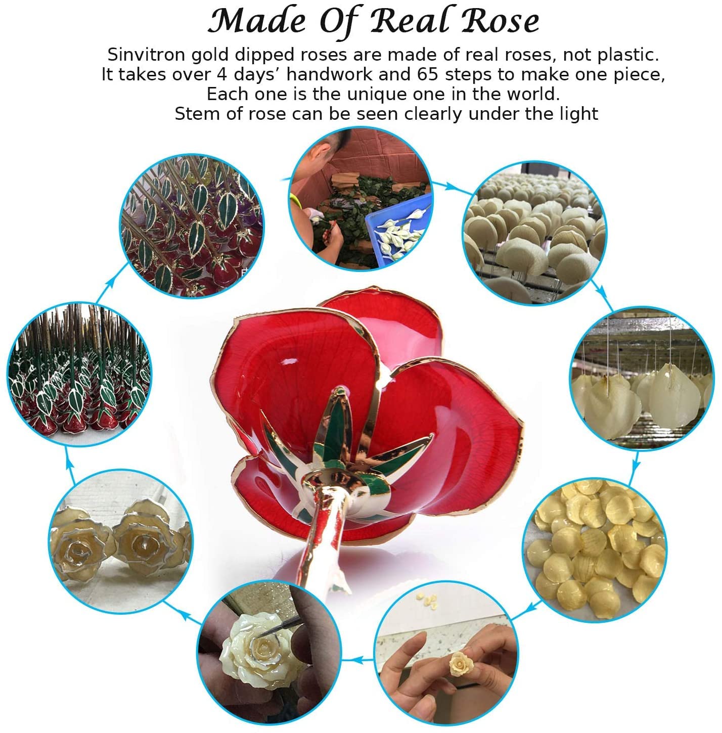 Sinvitron eternal rose Valentine’s display adds romantic ambience