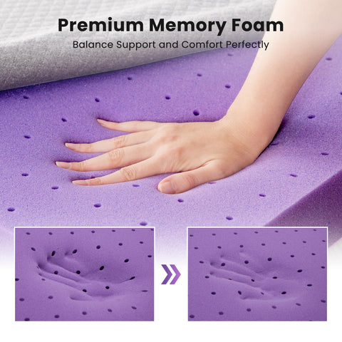 CertiPUR-US badge indicates safe, durable foam.