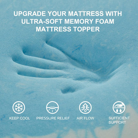 SINWEEK CERTIPUR-US certified memory foam ensures quality and durability.