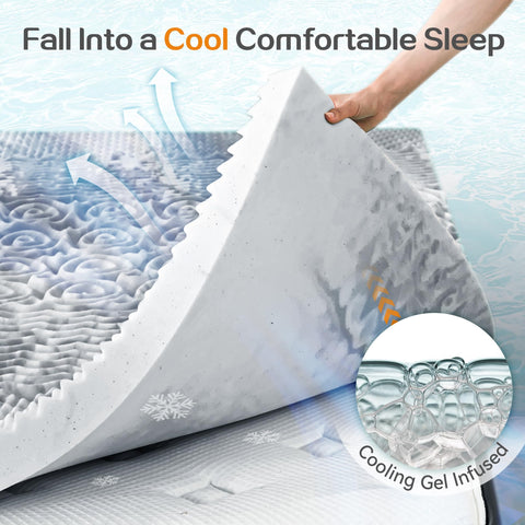 SINWEEK memory foam expands after unboxing