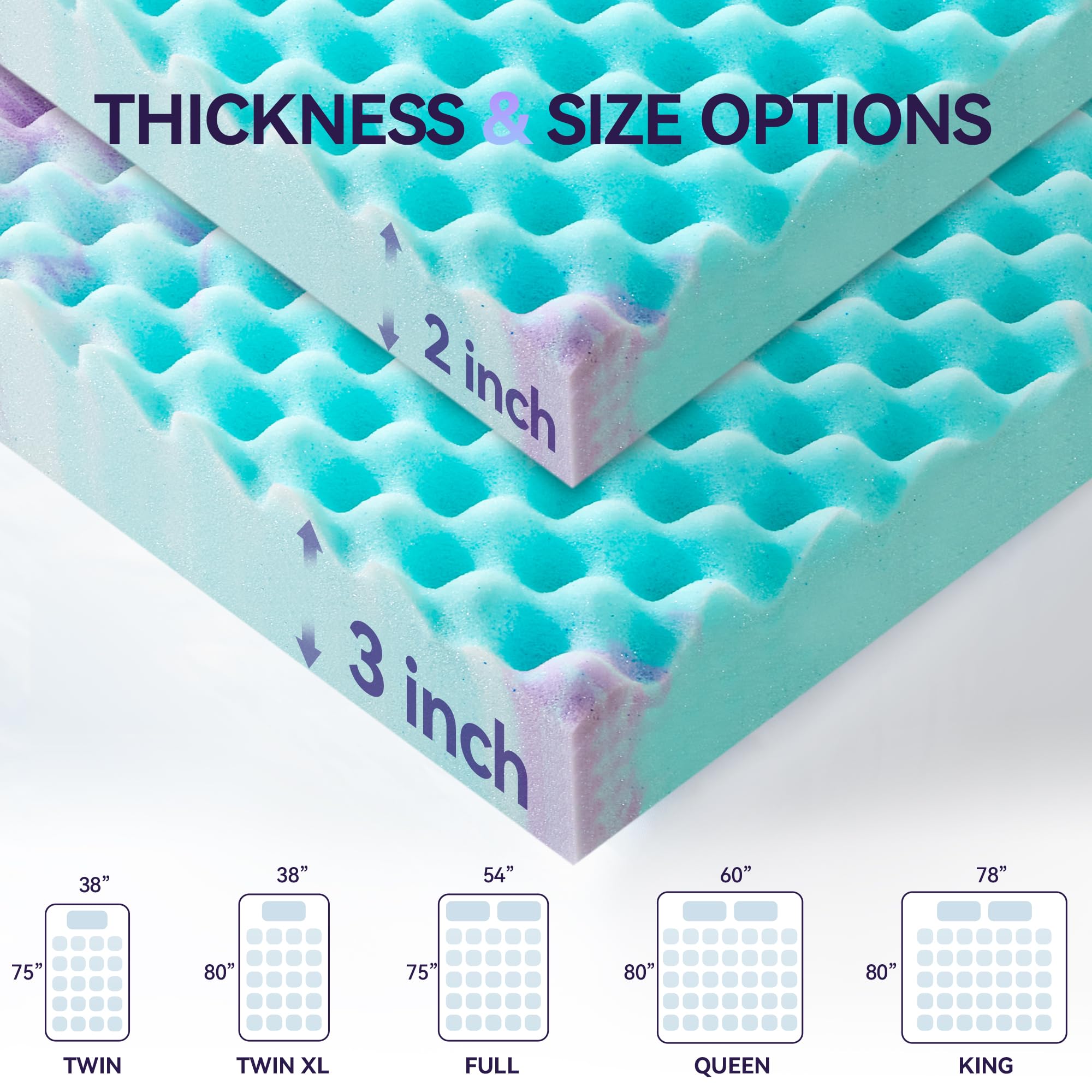 SINWEEK topper on bed demonstrates quick setup and comfort.