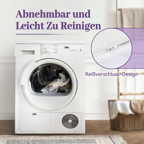 SINWEEK washable cover emphasizes easy care and hygiene