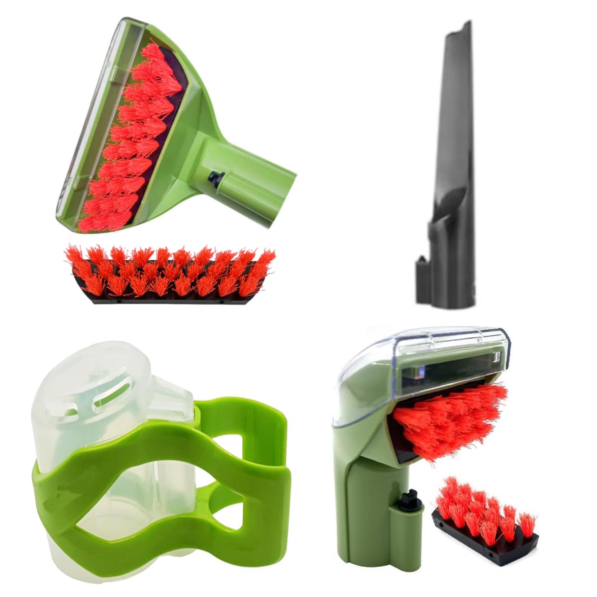 sionlan little green machine brush replacement assembly for thorough surface cleaning
