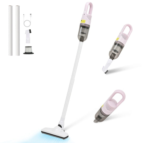 SIPPON 6-in-1 cordless vacuum front view for quick daily cleans.