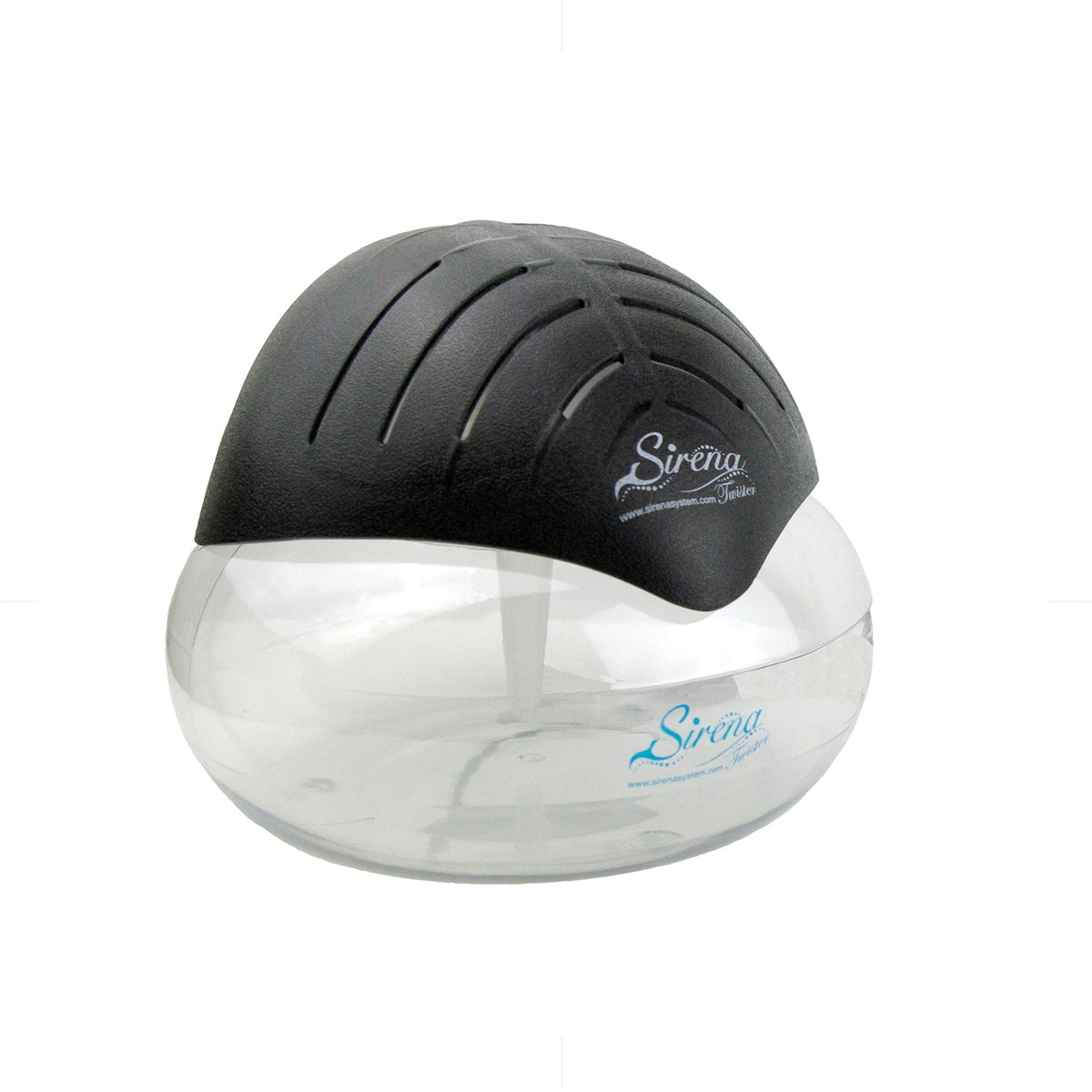 Sirena Twister Air Purifier in black exterior for cleaner air in any room