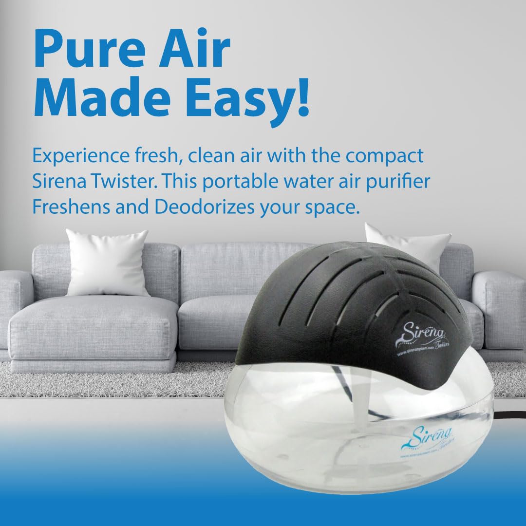Sirena Twister with LED night light for cozy evenings