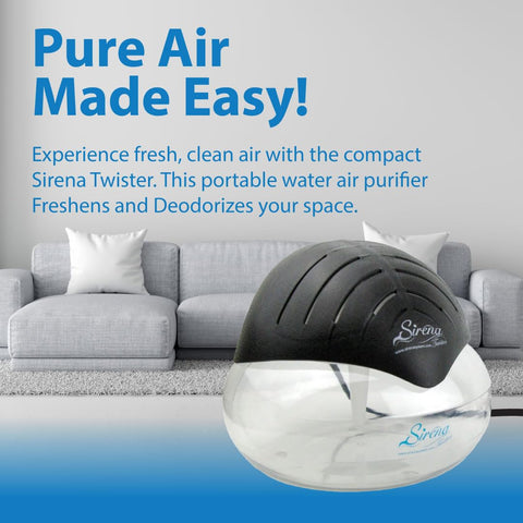 Sirena Twister with LED night light for cozy evenings