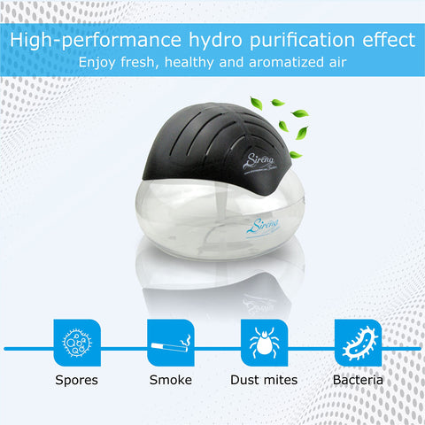 Sirena Twister filters pet dander and lint for fresher room air