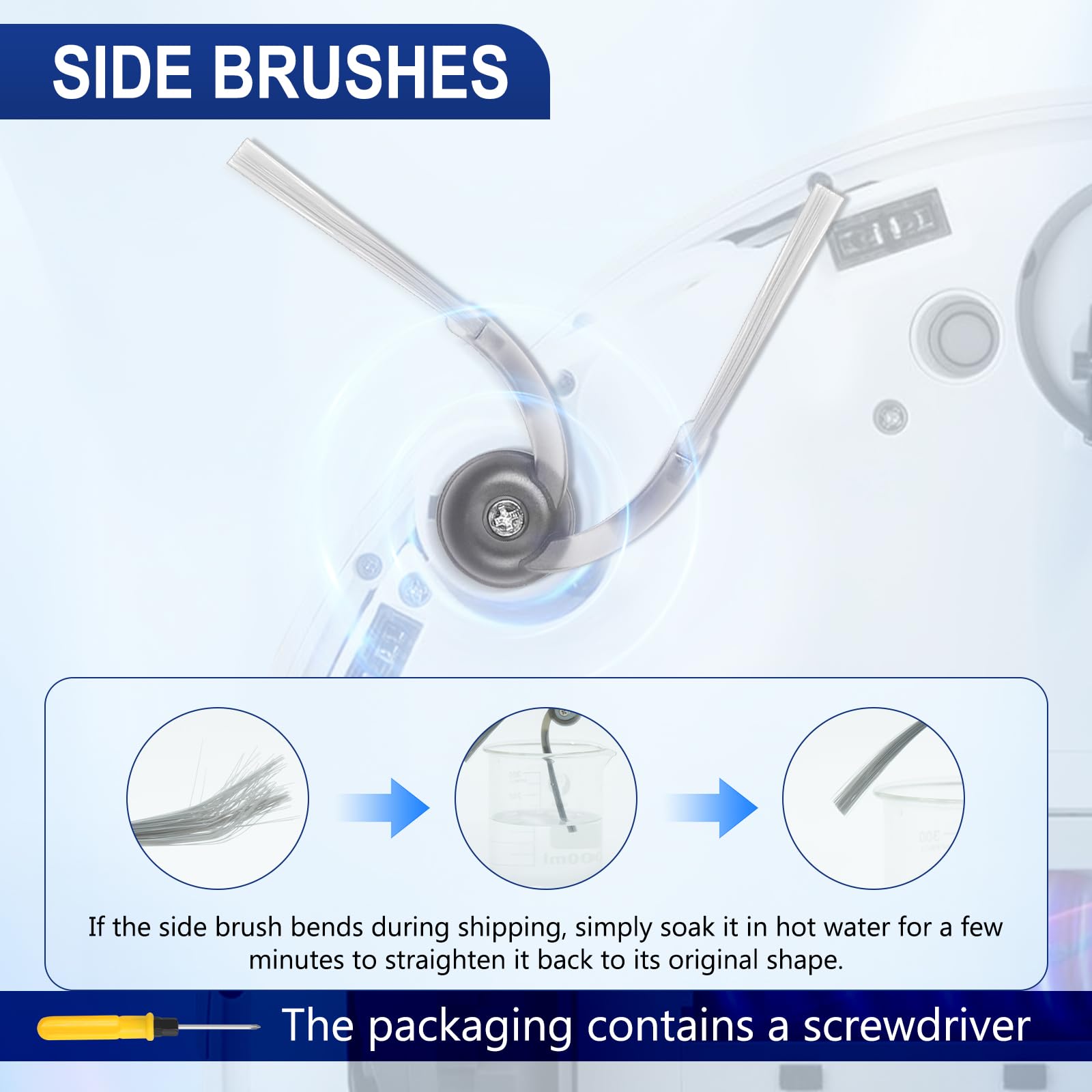 SIRYELEC Qrevo dust bags with high capacity for longer runs