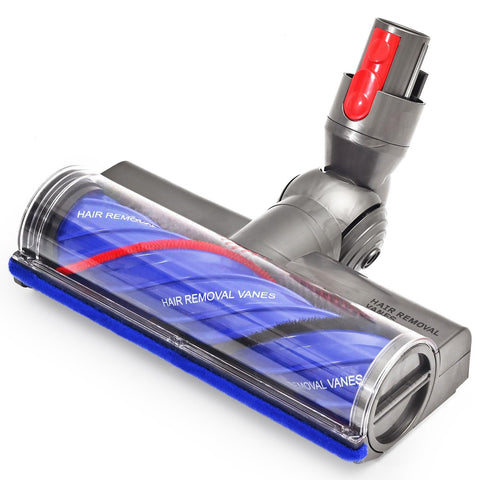 Siseayu anti-tangle head for Dyson V7-V8 gliding smoothly on hard floors